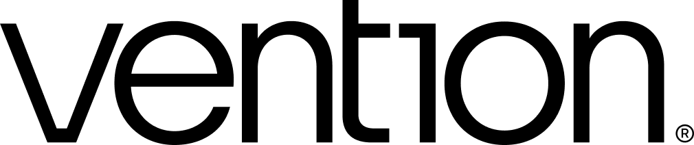 Vention logo footer